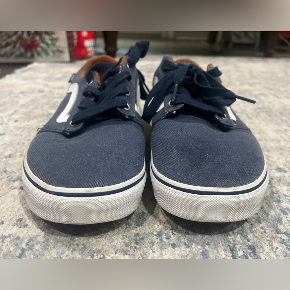 Vans Navy and White Sneakers - Picture 7 of 7